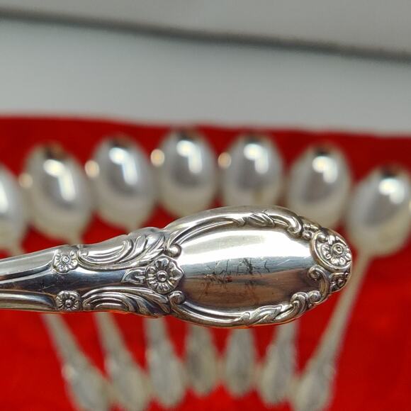 8 Tbsp Wm A Rogers Oneida Park Lane/Chatelaine Silverplated Table Spoons - Picture 1 of 15
